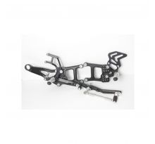 Commandes reculées PP Tuning Yamaha R1 15-19, avec béquille latérale