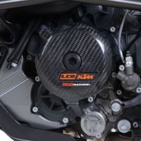 Slider moteur gauche carbone R&G KTM Autres