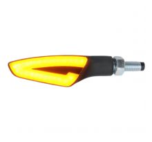 Clignotants Lightech FRE932NER E8 Led ABS noir