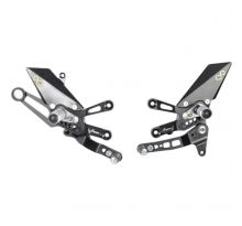 Commandes reculées standard repliables Lightech RSV4 / Tuono V4 (18-24)