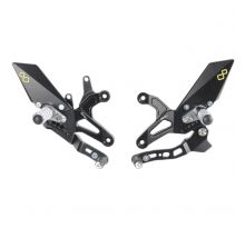 Commandes reculées inversées repliables Lightech ZX-6R (05-24)