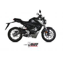 Ligne complète non homologuée Mivv MK3 inox noir CB125R (18-20)