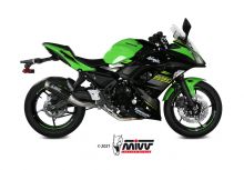 Ligne complète Mivv GP Pro carbone Ninja 650 / Z650