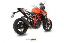 Silencieux homologué MIVV Suono inox noir 1290 Super Duke R (14-19)