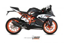 Ligne complète MIVV Suono inox noir RC125 (2014-2016)
