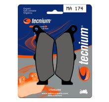 Plaquettes de frein Tecnium MA174 Métal fritté
