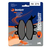 Plaquettes de frein Tecnium MA274 Organique