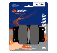 Plaquettes de frein Tecnium MA344 Organique