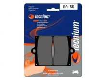 Plaquettes de frein Tecnium MA66 Organique