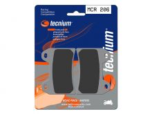 Plaquettes de frein Tecnium MCR206 Métal fritté Carbone