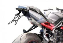 Support de plaque + kit réglable AEROLED Street Triple 675 / R (2013-2014)