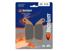 Plaquettes de frein Tecnium MO415 Métal Fritté