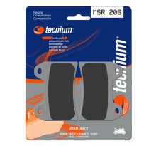 Plaquettes de frein Tecnium MSR206 Racing métal fritté