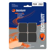 Plaquettes de frein Tecnium MSR262 Racing métal fritté