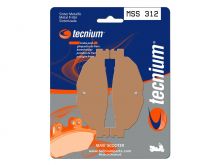 Plaquettes de frein Tecnium MSS312 Métal fritté