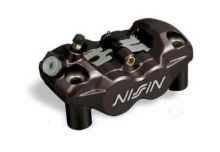 Etrier de frein 4 pistons radial avant droit Noir Nissin N4RC108BR