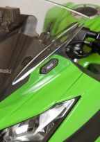 Obturateurs de rétroviseurs R&G Ninja 125 / 300 / 400, ZX-636R