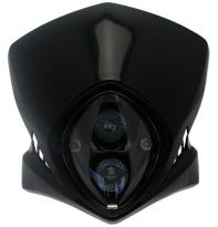 Plaque phare BIHR Viper noir