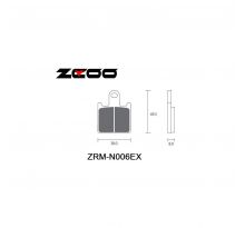 Plaquettes de frein ZCOO ZRM-N006EX