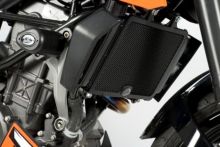 Protection de radiateur noire R&G 125 / 200 Duke (11-23)
