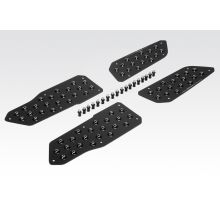 Marche-pieds alu noir DPM Race T-MAX 560 (22-24)