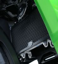 Protection de radiateur noire R&G Versys X-300 (17-20)