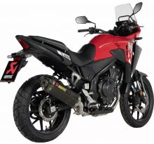 Silencieux homologué Akrapovic carbone CB500 Hornet (24-25)