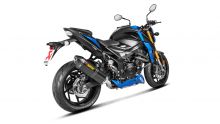 Silencieux homologué Akrapovic carbone GSX-S750 (17-21)