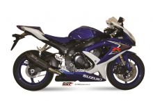 Silencieux homologué MIVV Suono inox noir GSX-R600 / 750 (08-10)