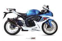 Silencieux homologué MIVV Suono steel black GSX-R600 / 750 (11-16)