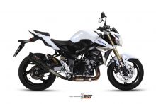 Silencieux homologué MIVV Suono steel black GSR750 (11-16)