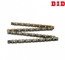 Chaîne de transmission D.I.D 520 VX3 X-Ring or/noir