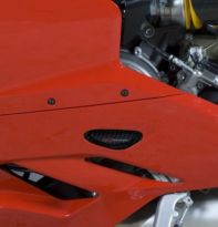 Slider moteur gauche carbone R&G 899 / 1199 / 1299 Panigale (12-17)