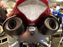 Support de plaque R&G YZF-R1 (04-06)