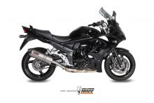 Silencieux homologué Mivv Oval titane Bandit 1250 / GSX1250FA (07-17)