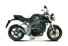 Silencieux homologué Mivv GP carbone bas Speed Triple 1050 (07-10)