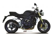 Silencieux homologué Mivv Suono inox noir bas Speed Triple 1050 (07-10)