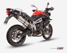 Silencieux homologué Mivv Suono inox Tiger 800 / XC / XR (11-19)