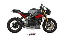 Silencieux homologué MIVV Suono inox noir bas Speed Triple 1050 (16-17)