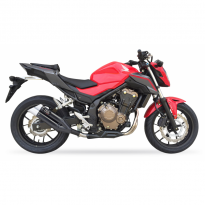 Silencieux homologué IXIL L3X Black CB500F / X (16-18), CBR500R (16-18)