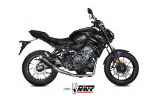 Ligne complète Mivv GP Pro inox noir MT-07 (14-23)