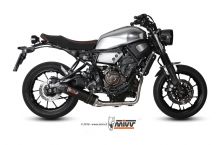 Ligne complète MIVV Oval carbone XSR700 (2016-2017)