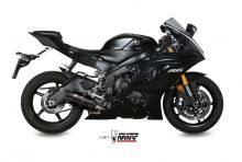 Silencieux homologué Mivv Suono inox noir YZF-R6 (17-20)