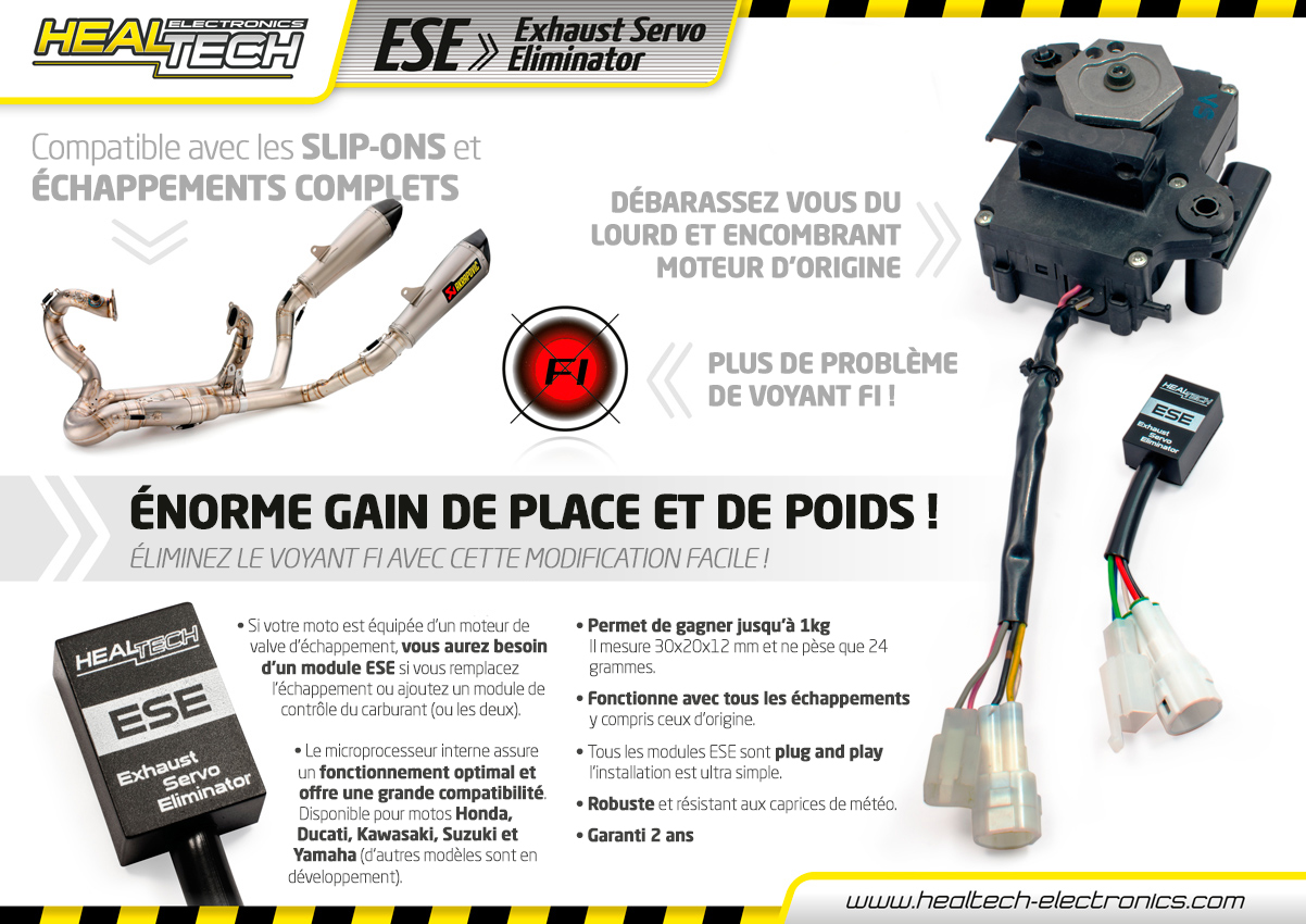 Exhaust Servo Eliminator (éliminateur de valves) - SBA-France.com